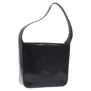 GUCCI Shoulder Bag Patent Leather Black 000 1013 000 1013